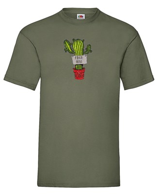 RUIT OF THE LOOM T-shirt με στάμπα K5531 ΛΑΔΙ